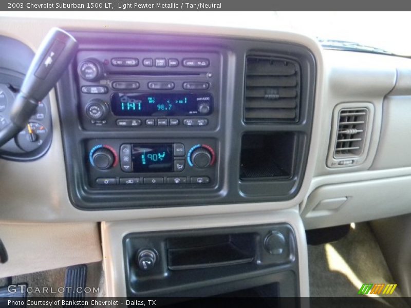 Light Pewter Metallic / Tan/Neutral 2003 Chevrolet Suburban 1500 LT