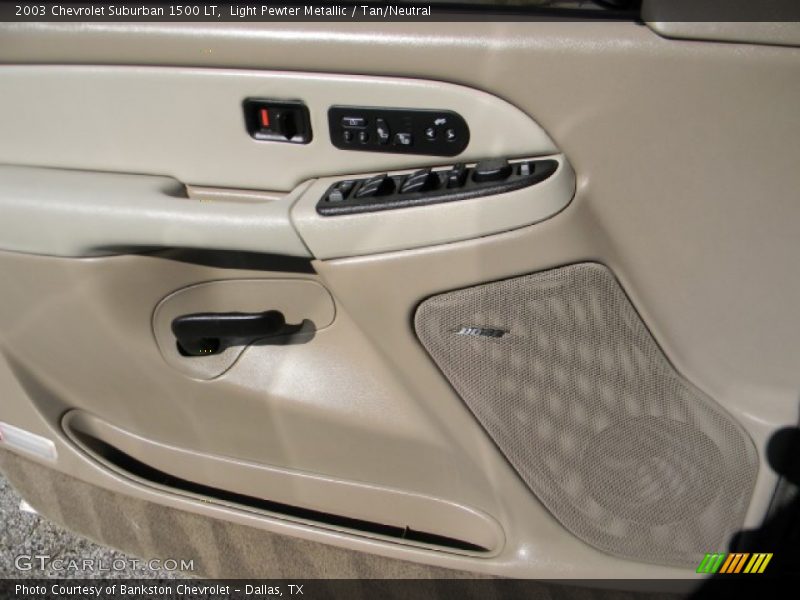Light Pewter Metallic / Tan/Neutral 2003 Chevrolet Suburban 1500 LT