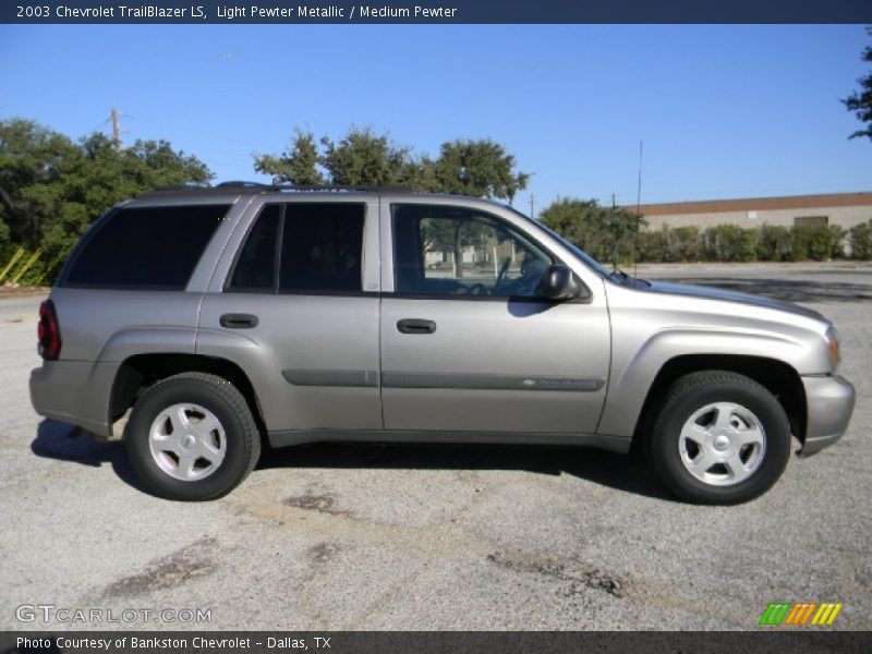 Light Pewter Metallic / Medium Pewter 2003 Chevrolet TrailBlazer LS