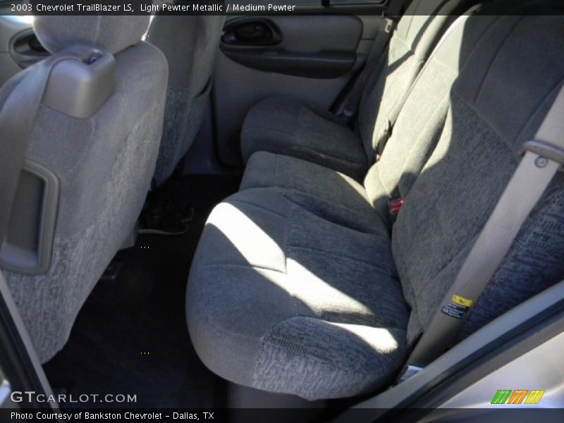 Light Pewter Metallic / Medium Pewter 2003 Chevrolet TrailBlazer LS