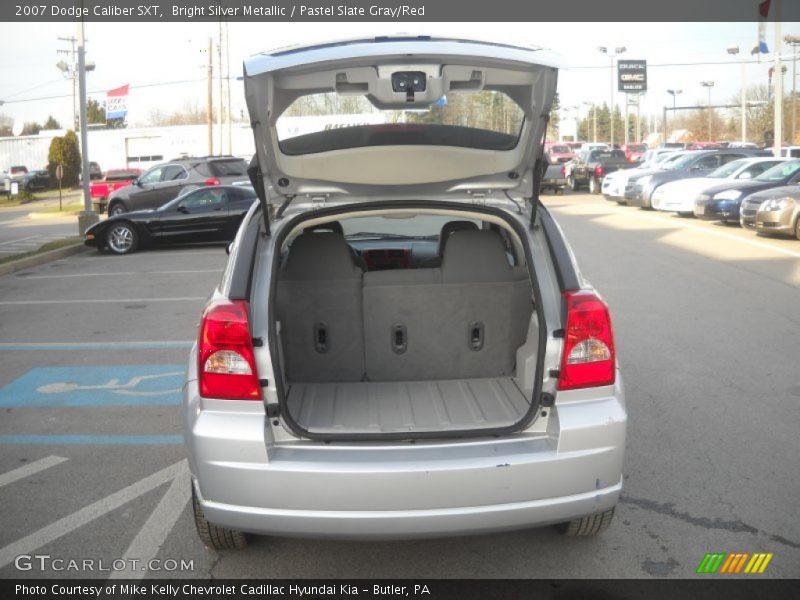 Bright Silver Metallic / Pastel Slate Gray/Red 2007 Dodge Caliber SXT
