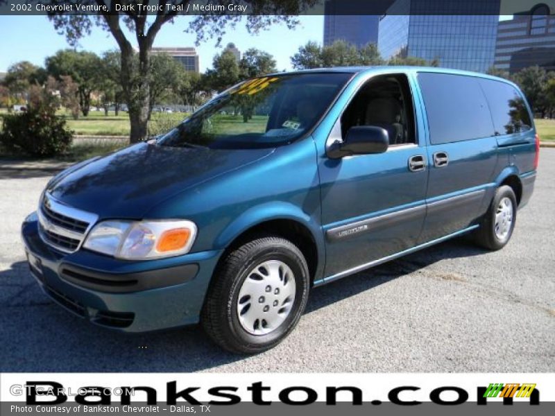 Dark Tropic Teal / Medium Gray 2002 Chevrolet Venture