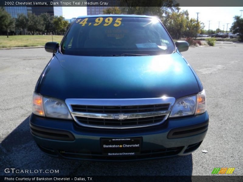 Dark Tropic Teal / Medium Gray 2002 Chevrolet Venture