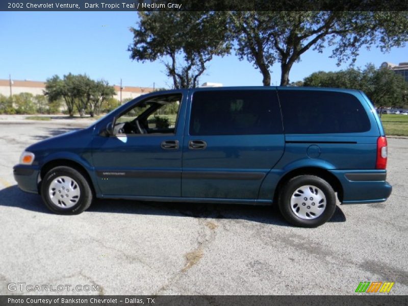 Dark Tropic Teal / Medium Gray 2002 Chevrolet Venture