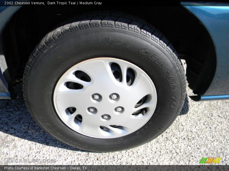 Dark Tropic Teal / Medium Gray 2002 Chevrolet Venture