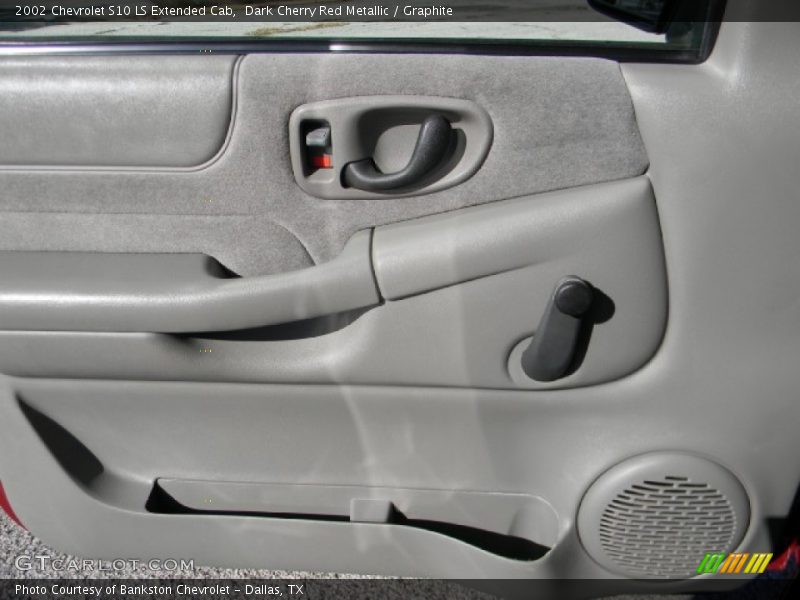 Dark Cherry Red Metallic / Graphite 2002 Chevrolet S10 LS Extended Cab