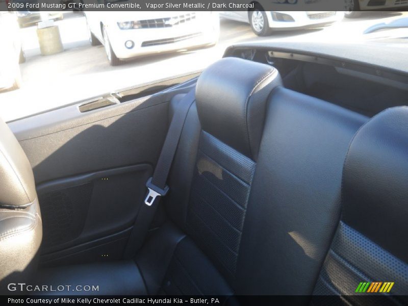 Vapor Silver Metallic / Dark Charcoal 2009 Ford Mustang GT Premium Convertible
