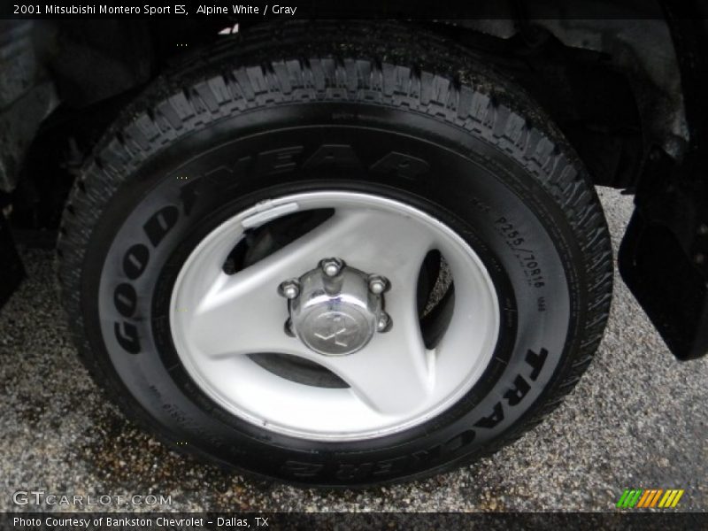 Alpine White / Gray 2001 Mitsubishi Montero Sport ES