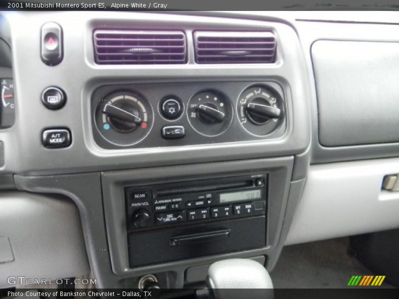 Alpine White / Gray 2001 Mitsubishi Montero Sport ES