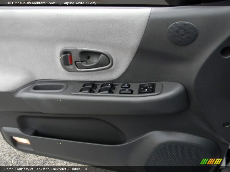 Alpine White / Gray 2001 Mitsubishi Montero Sport ES