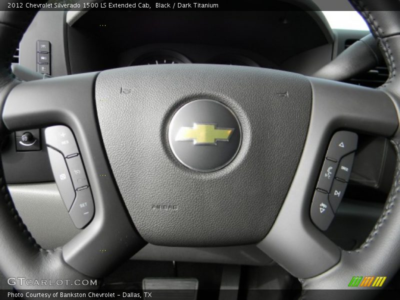Black / Dark Titanium 2012 Chevrolet Silverado 1500 LS Extended Cab