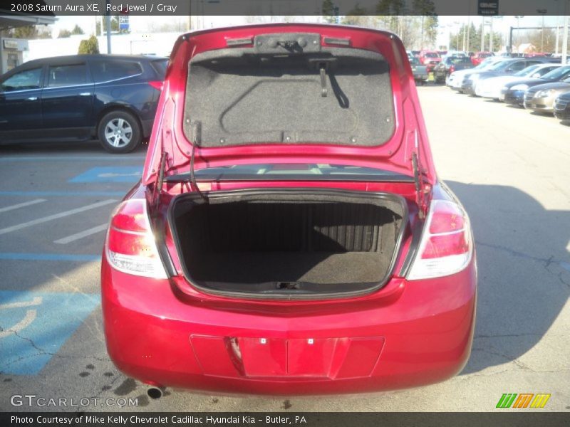 Red Jewel / Gray 2008 Saturn Aura XE