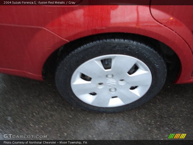 Fusion Red Metallic / Gray 2004 Suzuki Forenza S