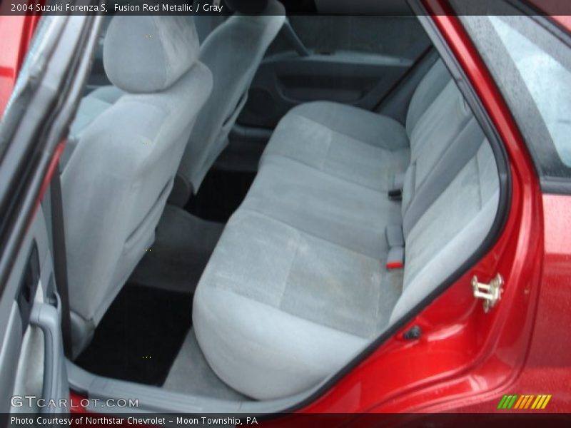Fusion Red Metallic / Gray 2004 Suzuki Forenza S