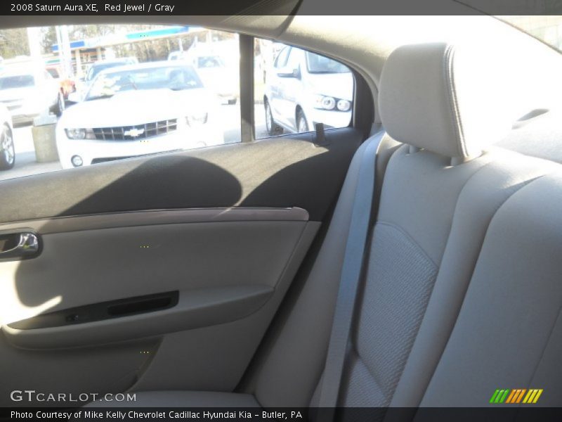 Red Jewel / Gray 2008 Saturn Aura XE