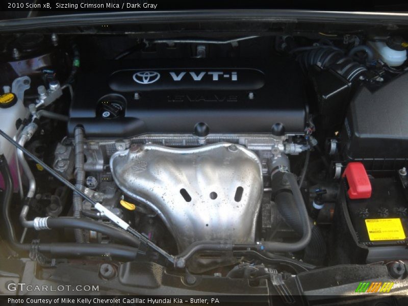 Sizzling Crimson Mica / Dark Gray 2010 Scion xB