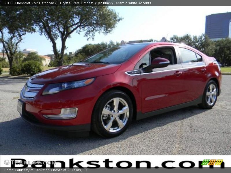 Crystal Red Tintcoat / Jet Black/Ceramic White Accents 2012 Chevrolet Volt Hatchback