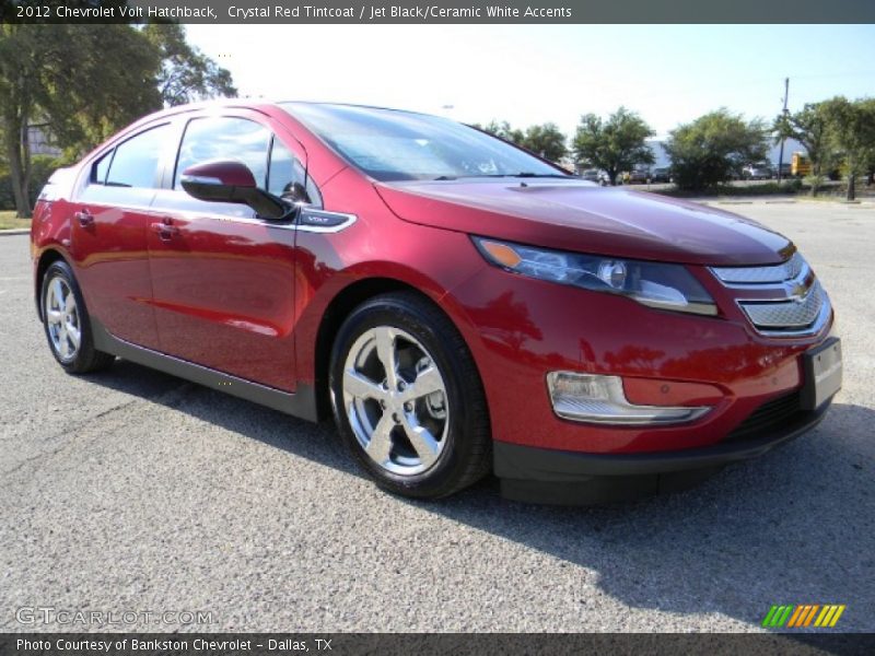 Crystal Red Tintcoat / Jet Black/Ceramic White Accents 2012 Chevrolet Volt Hatchback