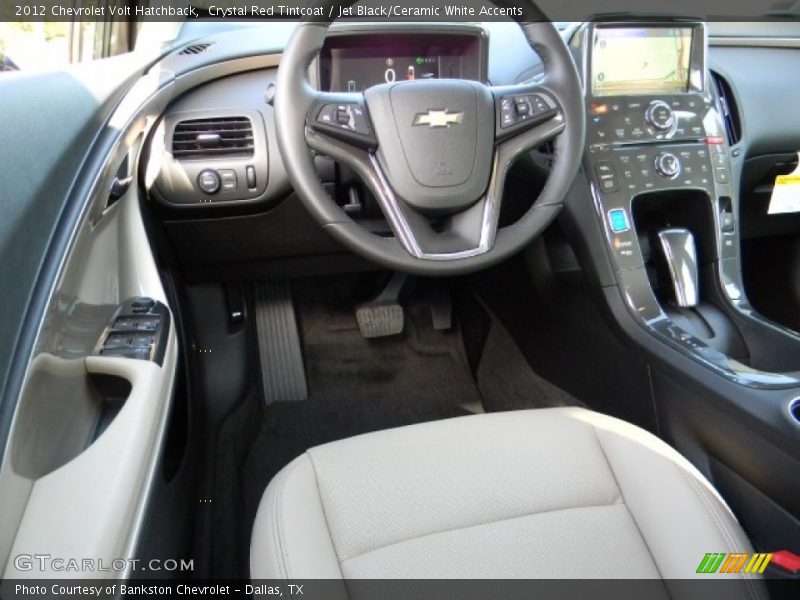 Crystal Red Tintcoat / Jet Black/Ceramic White Accents 2012 Chevrolet Volt Hatchback
