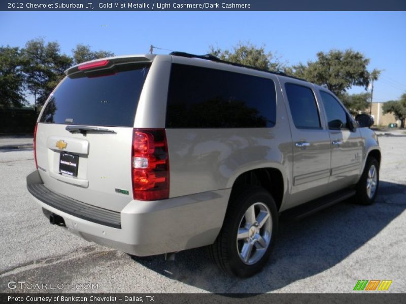 Gold Mist Metallic / Light Cashmere/Dark Cashmere 2012 Chevrolet Suburban LT