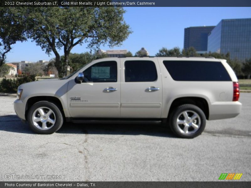  2012 Suburban LT Gold Mist Metallic