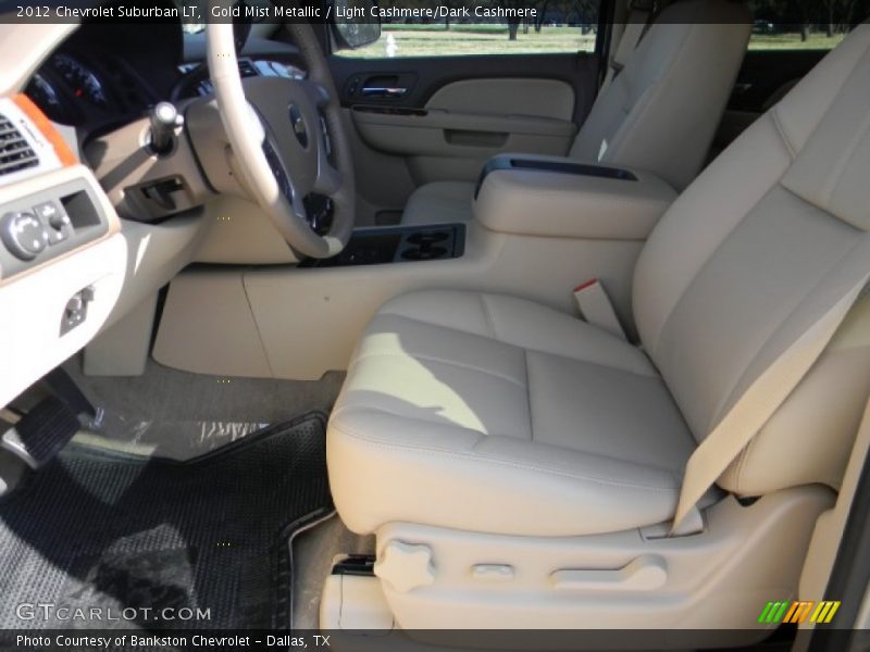 Gold Mist Metallic / Light Cashmere/Dark Cashmere 2012 Chevrolet Suburban LT