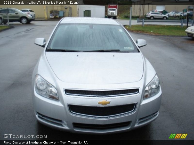 Silver Ice Metallic / Ebony 2012 Chevrolet Malibu LT
