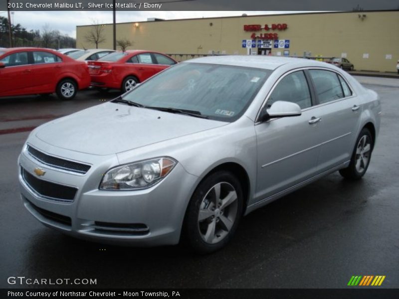 Silver Ice Metallic / Ebony 2012 Chevrolet Malibu LT