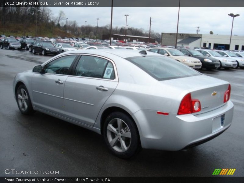 Silver Ice Metallic / Ebony 2012 Chevrolet Malibu LT