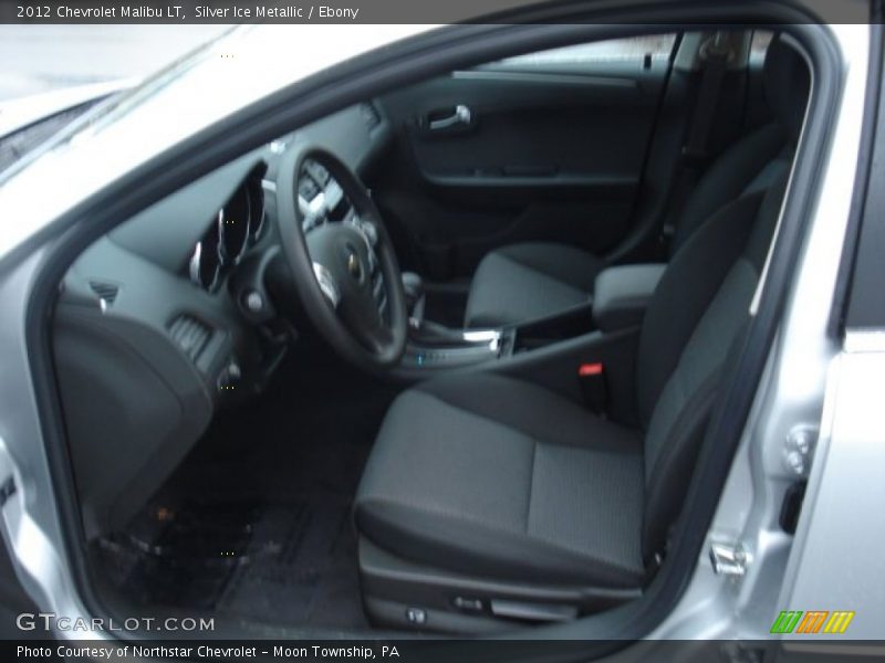 Silver Ice Metallic / Ebony 2012 Chevrolet Malibu LT