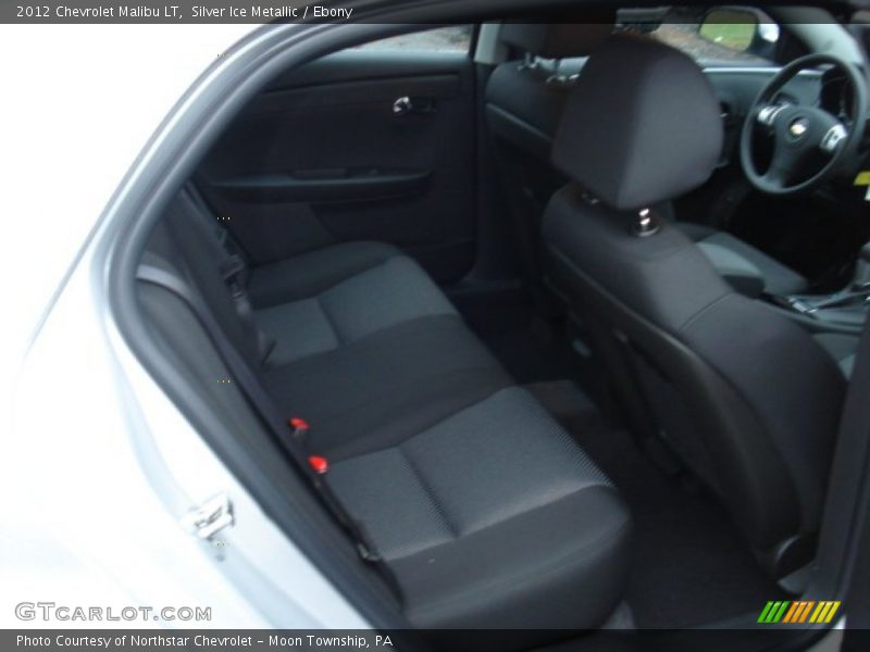 Silver Ice Metallic / Ebony 2012 Chevrolet Malibu LT