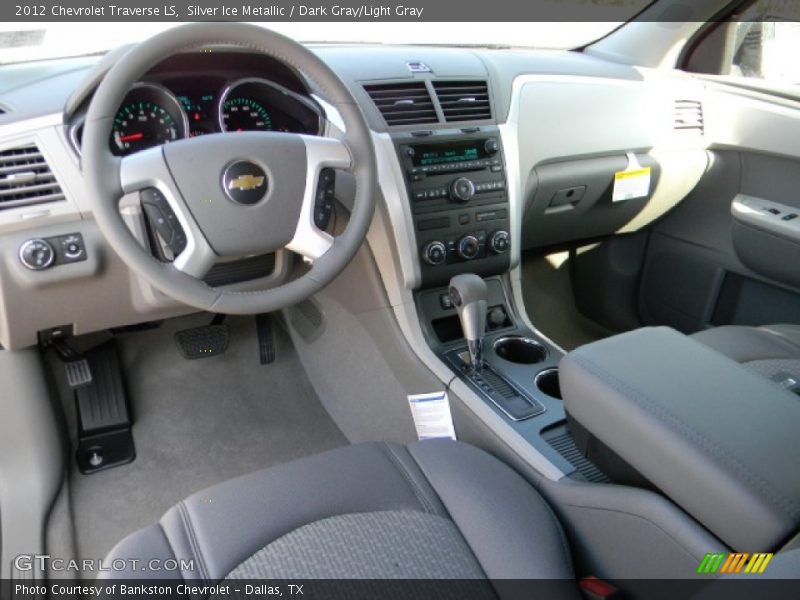 Dark Gray/Light Gray Interior - 2012 Traverse LS 