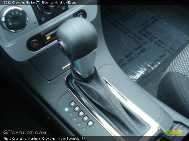 Silver Ice Metallic / Ebony 2012 Chevrolet Malibu LT