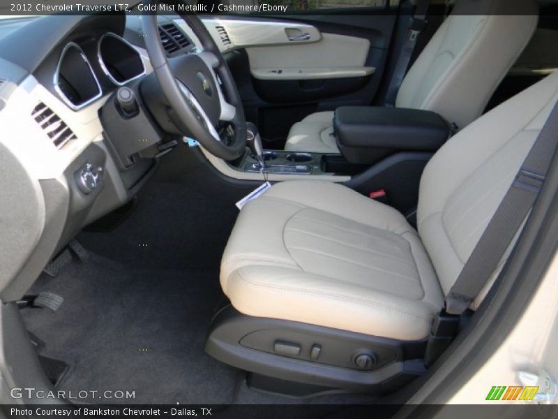 Gold Mist Metallic / Cashmere/Ebony 2012 Chevrolet Traverse LTZ