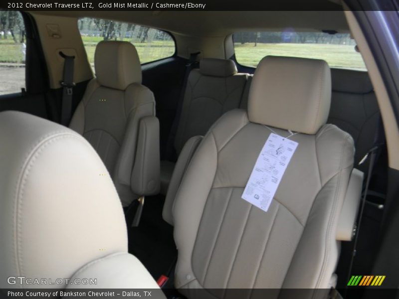 Gold Mist Metallic / Cashmere/Ebony 2012 Chevrolet Traverse LTZ