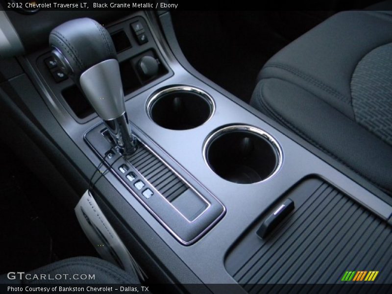 Black Granite Metallic / Ebony 2012 Chevrolet Traverse LT