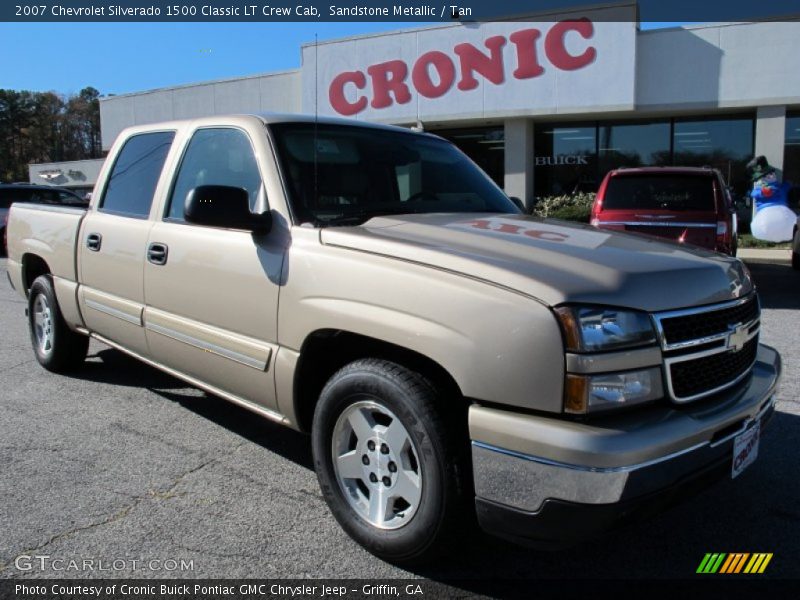 Sandstone Metallic / Tan 2007 Chevrolet Silverado 1500 Classic LT Crew Cab