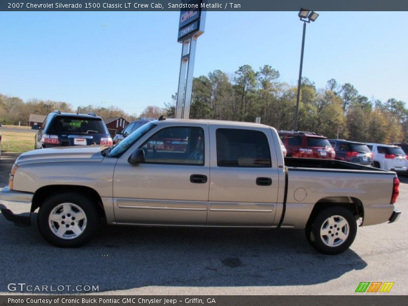 Sandstone Metallic / Tan 2007 Chevrolet Silverado 1500 Classic LT Crew Cab