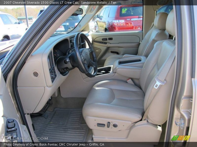 Sandstone Metallic / Tan 2007 Chevrolet Silverado 1500 Classic LT Crew Cab