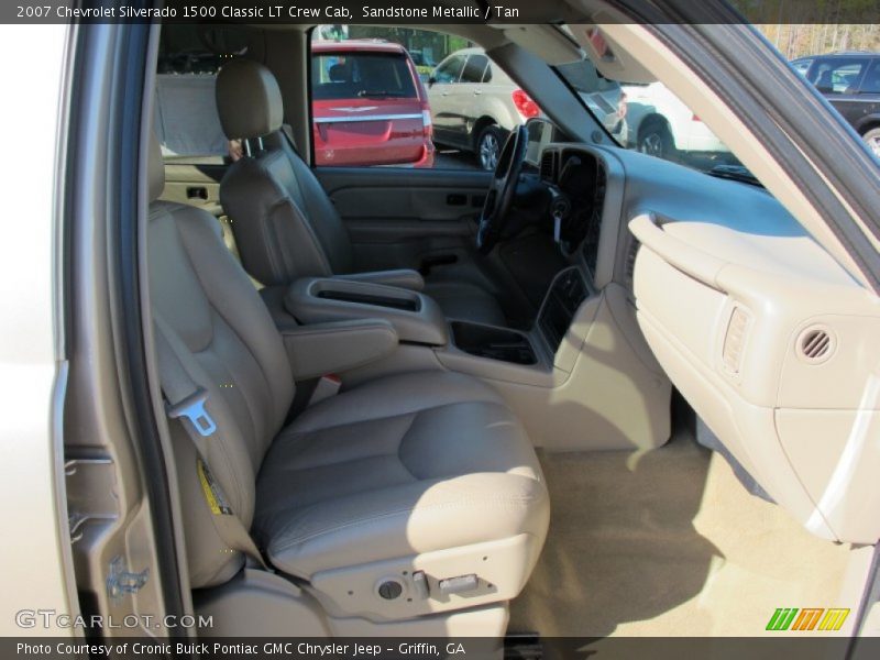 Sandstone Metallic / Tan 2007 Chevrolet Silverado 1500 Classic LT Crew Cab