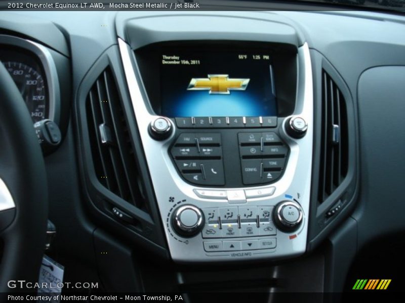 Mocha Steel Metallic / Jet Black 2012 Chevrolet Equinox LT AWD