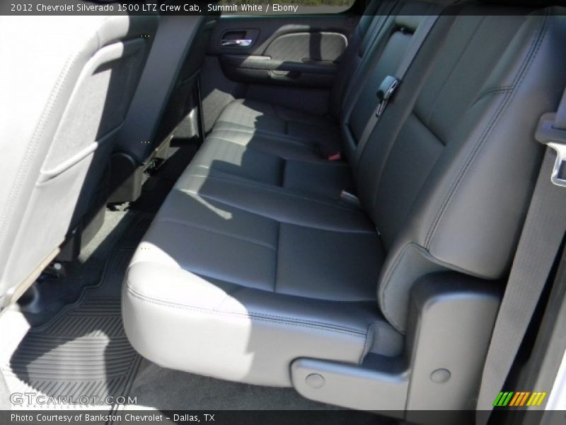 Summit White / Ebony 2012 Chevrolet Silverado 1500 LTZ Crew Cab