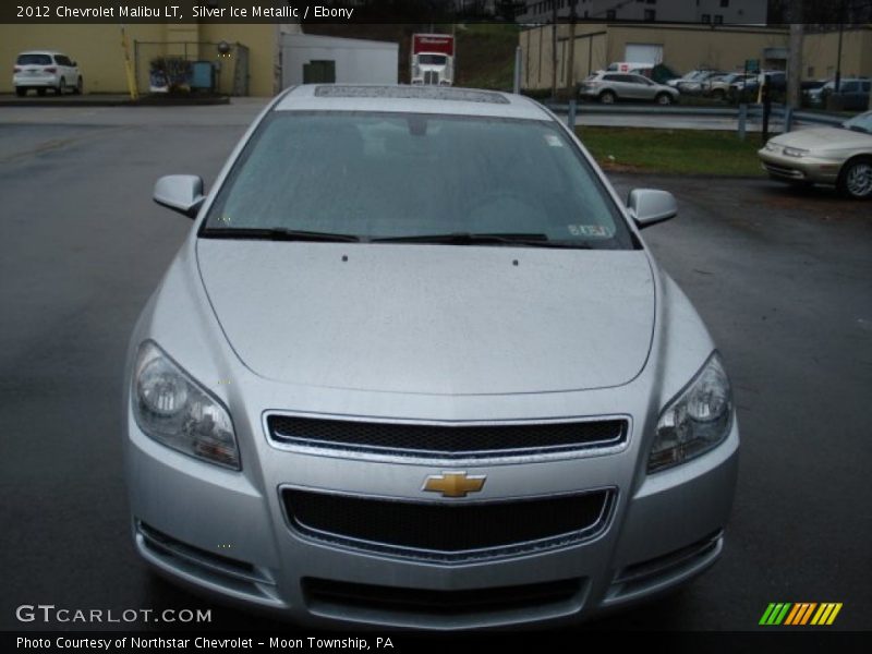 Silver Ice Metallic / Ebony 2012 Chevrolet Malibu LT