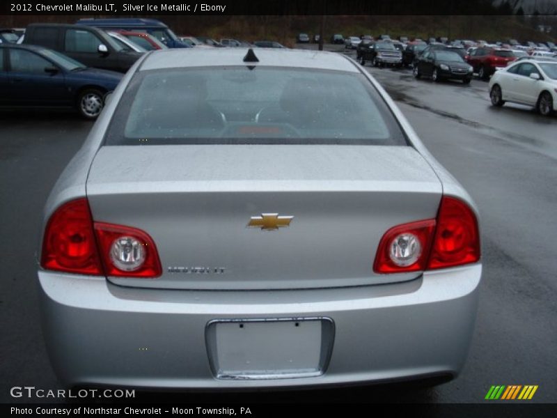 Silver Ice Metallic / Ebony 2012 Chevrolet Malibu LT