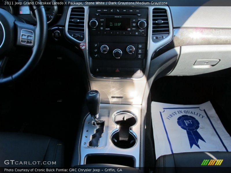 Stone White / Dark Graystone/Medium Graystone 2011 Jeep Grand Cherokee Laredo X Package