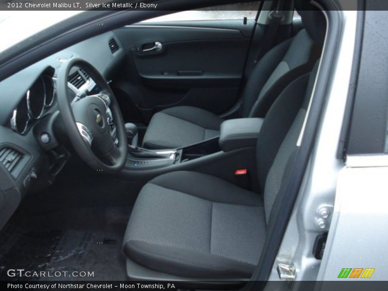 Silver Ice Metallic / Ebony 2012 Chevrolet Malibu LT