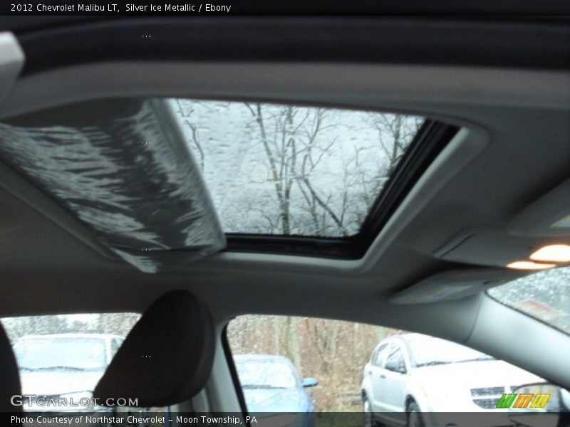 Silver Ice Metallic / Ebony 2012 Chevrolet Malibu LT