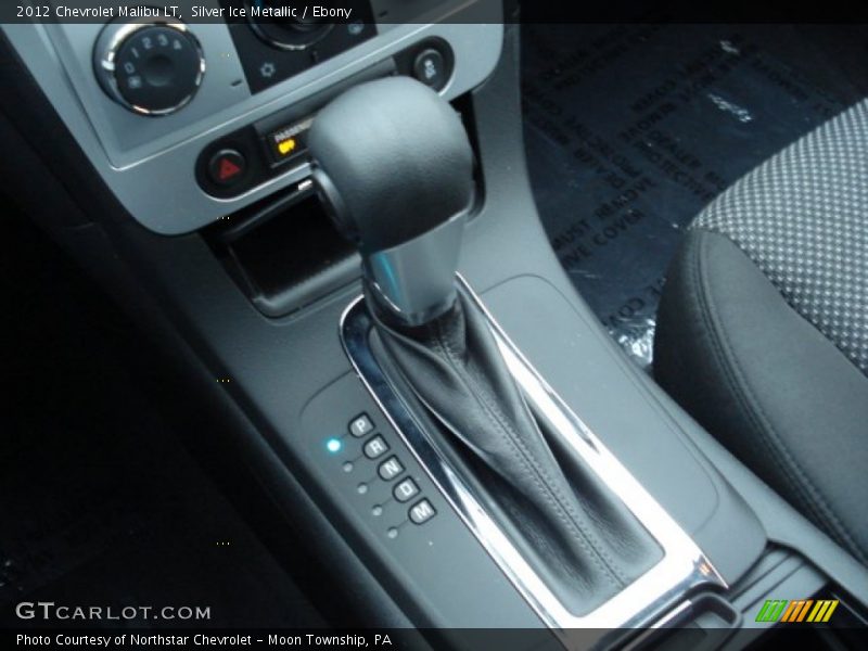 Silver Ice Metallic / Ebony 2012 Chevrolet Malibu LT