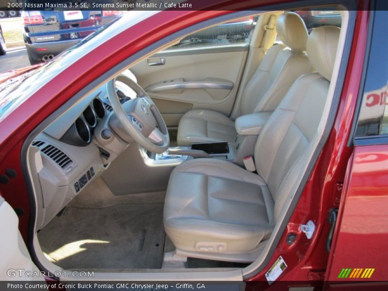 Sonoma Sunset Metallic / Cafe Latte 2008 Nissan Maxima 3.5 SE
