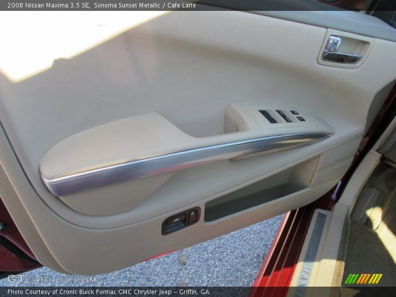 Sonoma Sunset Metallic / Cafe Latte 2008 Nissan Maxima 3.5 SE